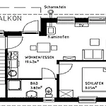 Appartement Pontus Fewo2 Zislow